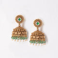 Traditional Round Tiny Floral Earring Set