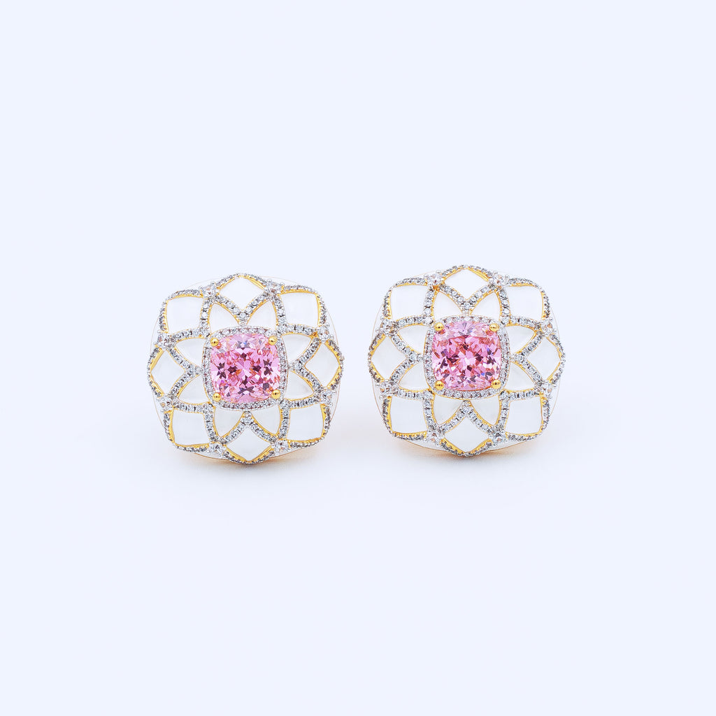 Modern Square Shape Earrings