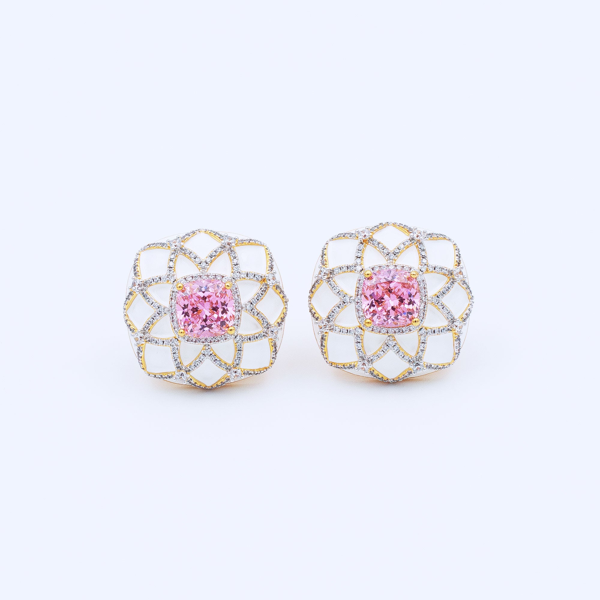 Modern Square Shape Earrings