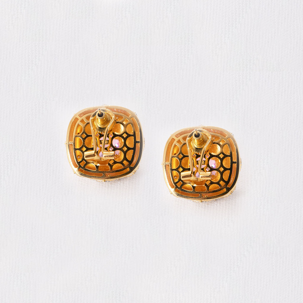 Modern Square Shape Earrings