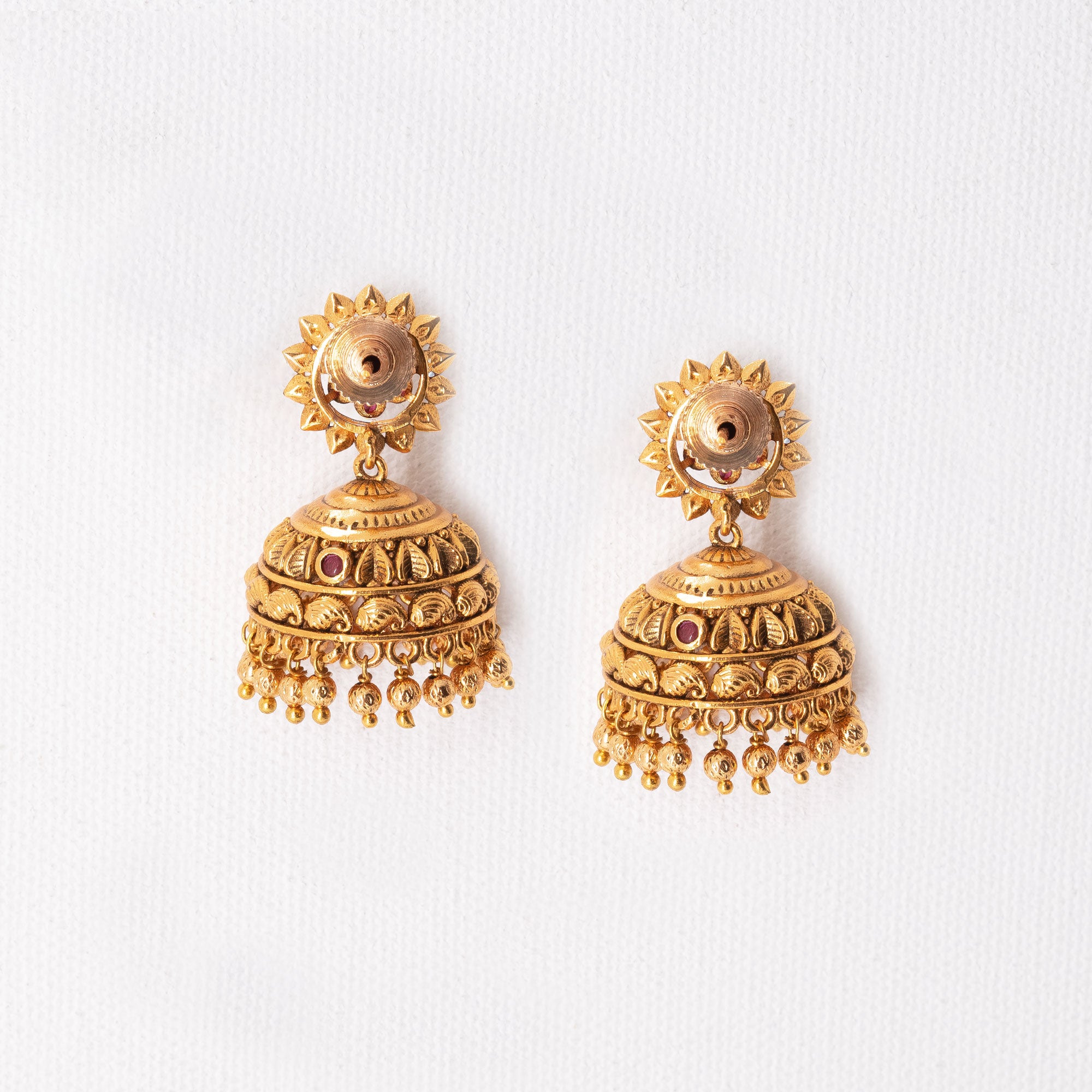 Traditional Sunflower Earring Set