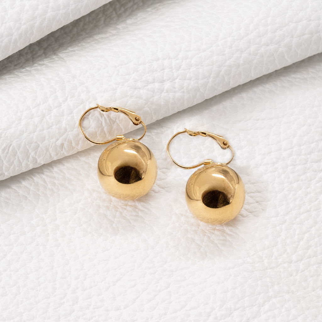 Trendy Round Earring Set