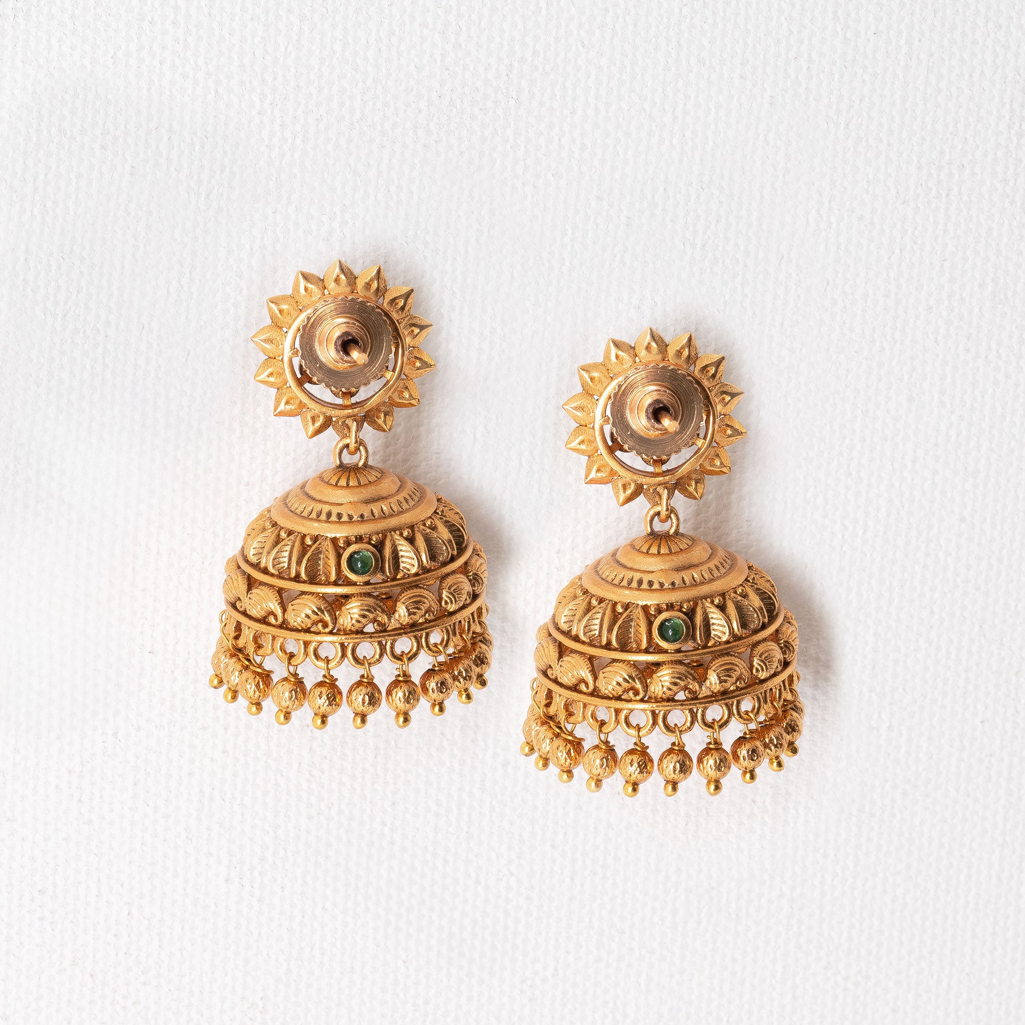 Traditional Sunflower Earring Set