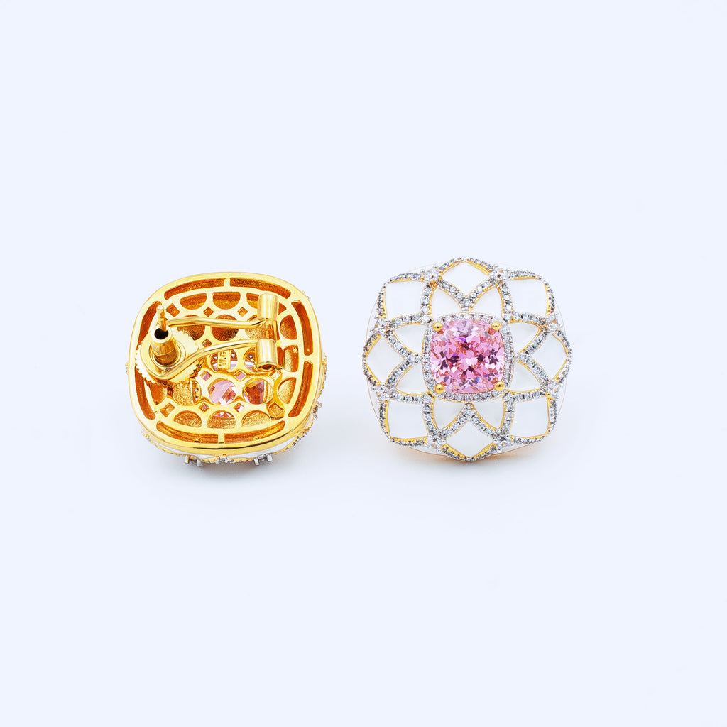 Modern Square Shape Earrings