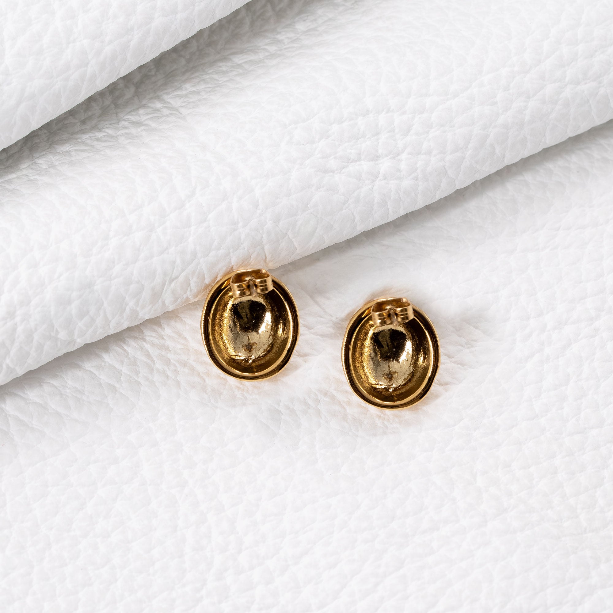 Trendy Oval Earring Set