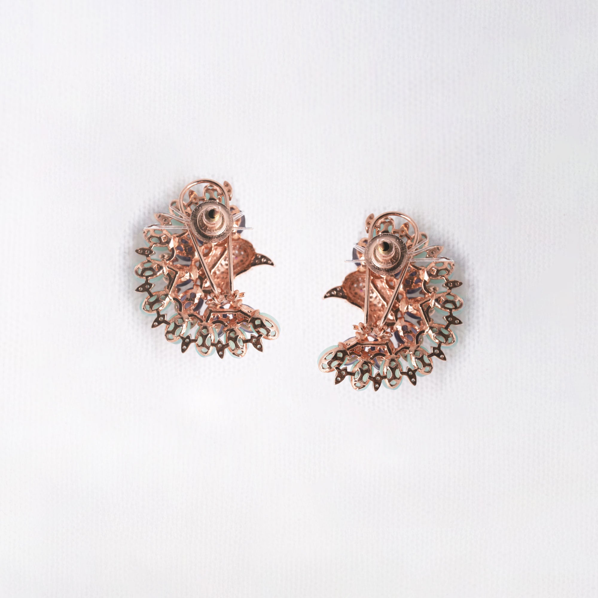 Modern Multicolored Peacock Tops