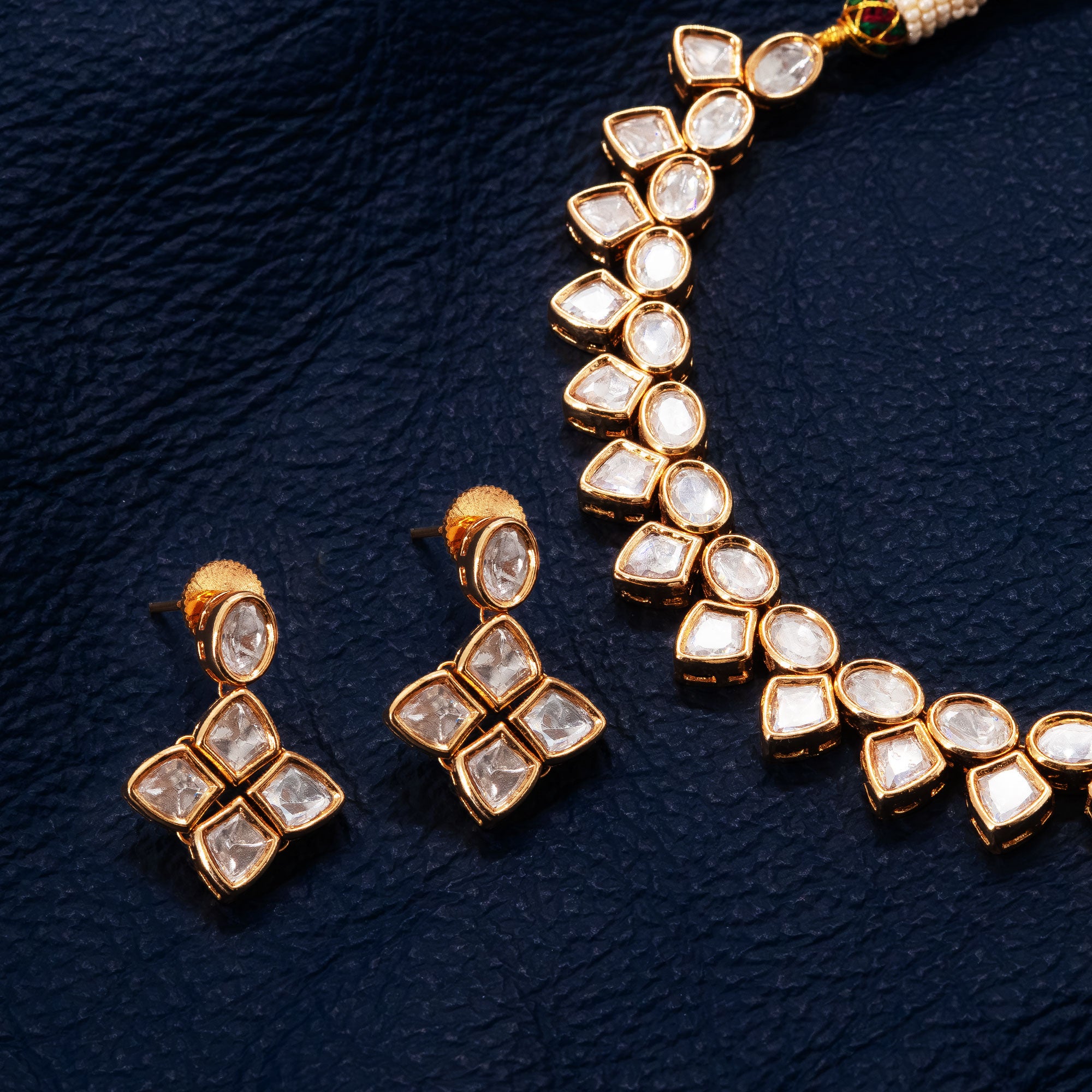 Modern Geometrical Necklace Set