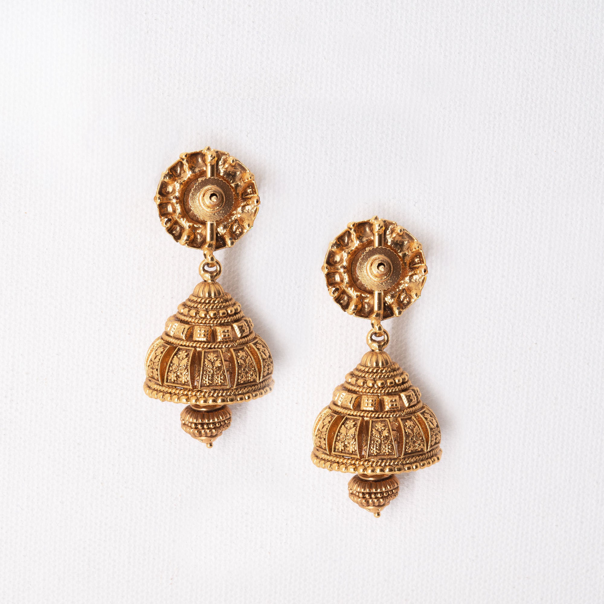 Traditional Temple Earring Set