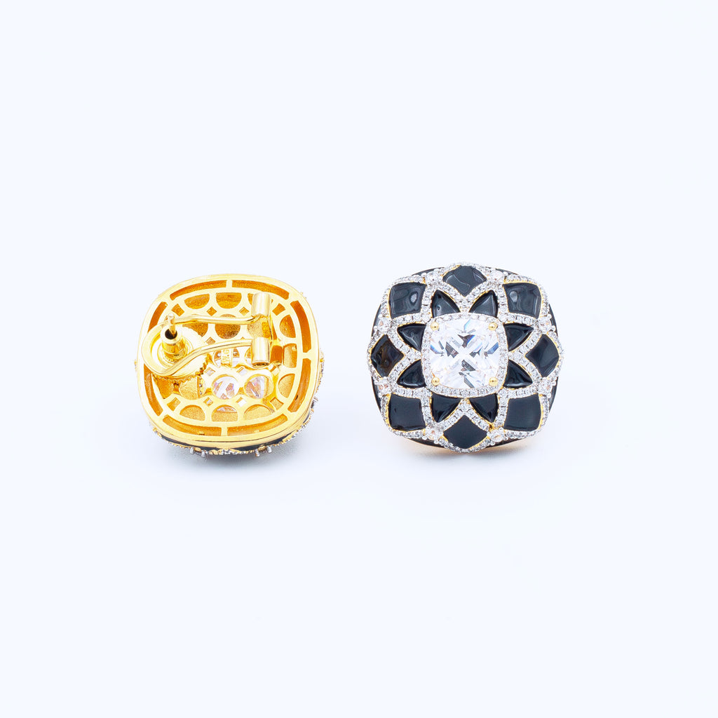 Modern Square Shape Earrings
