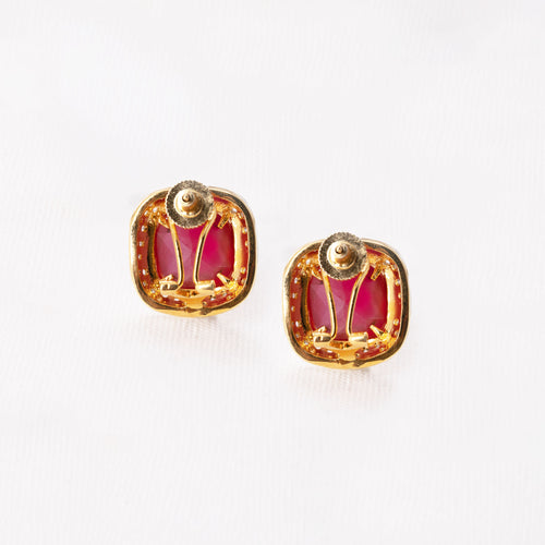 Modern Box Shaped Earrings
