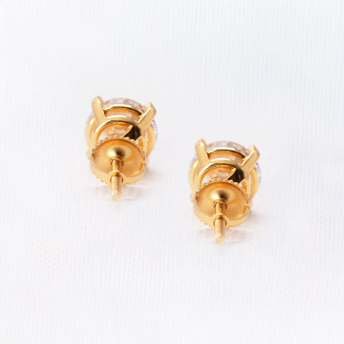 Modern Curved Prong Screw Back Tops ( Big )