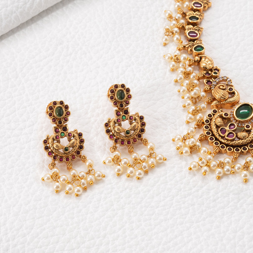 Traditional Parrot Necklace Set