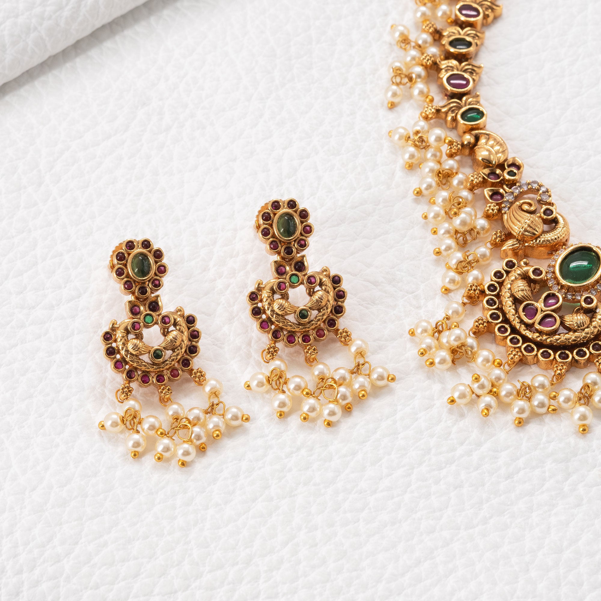 Traditional Parrot Necklace Set