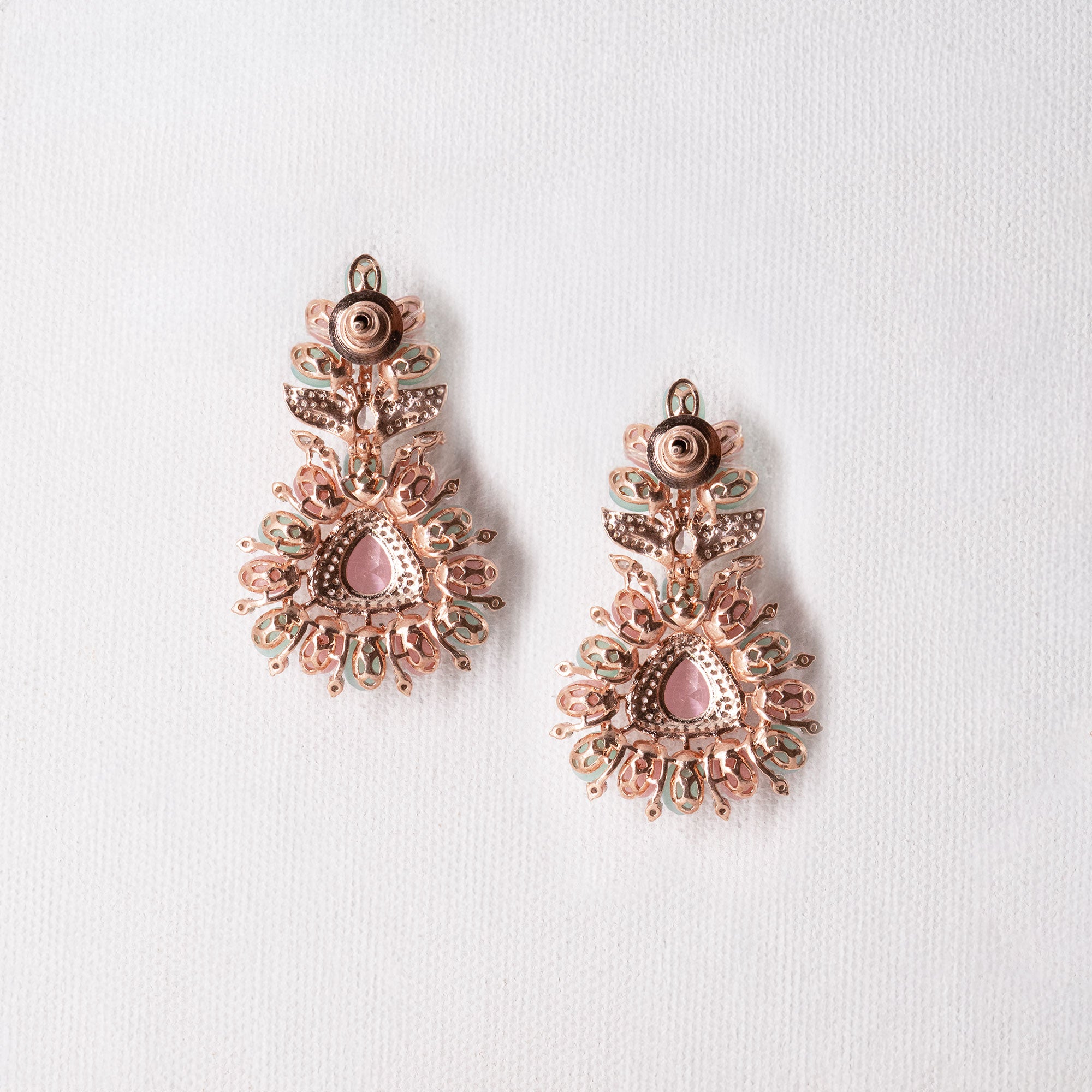 Modern Floral Top Earrings