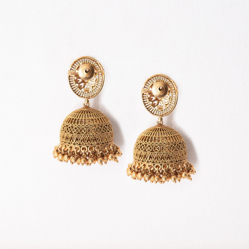 Traditional Round Earring Set