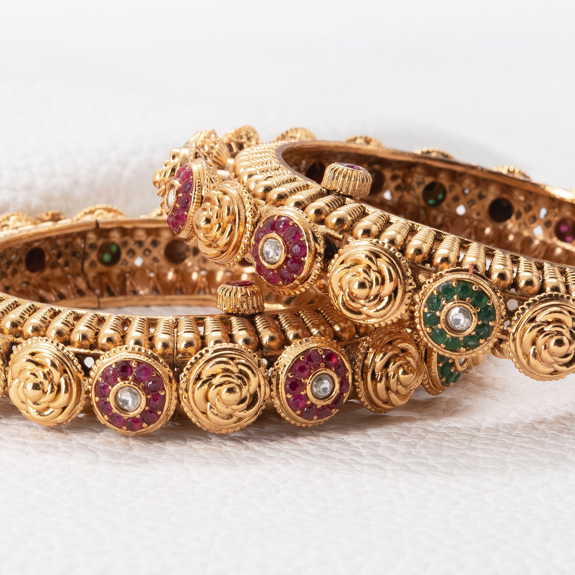 Traditional Button Bangles