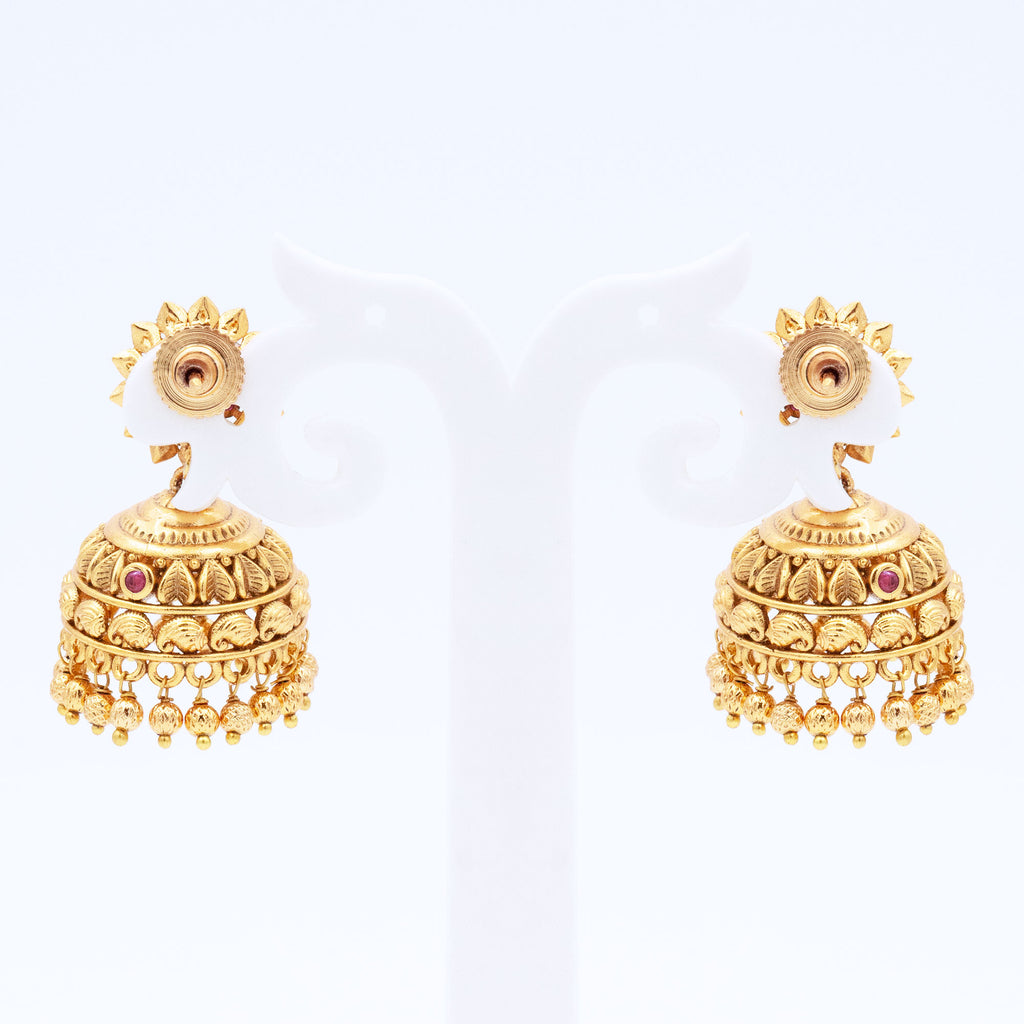 Traditional Sunflower Earring Set