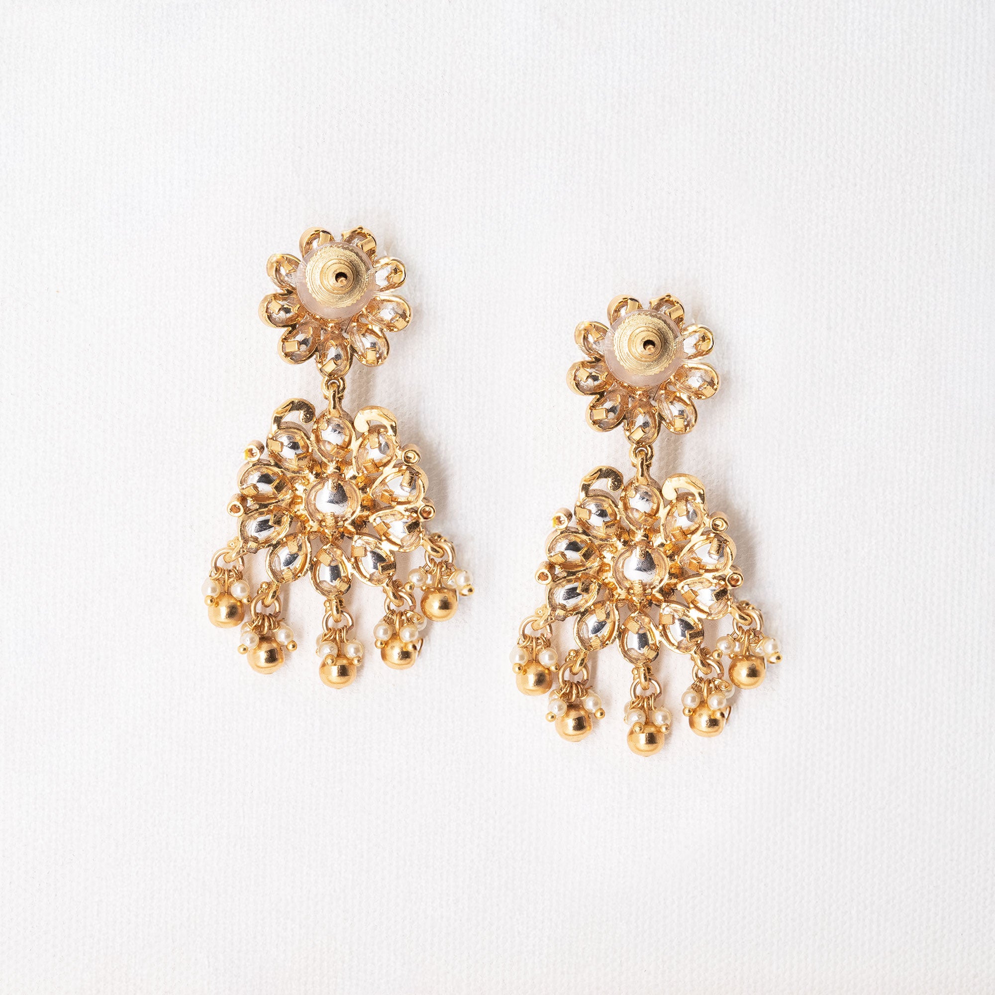 Traditional Floral Earring Set
