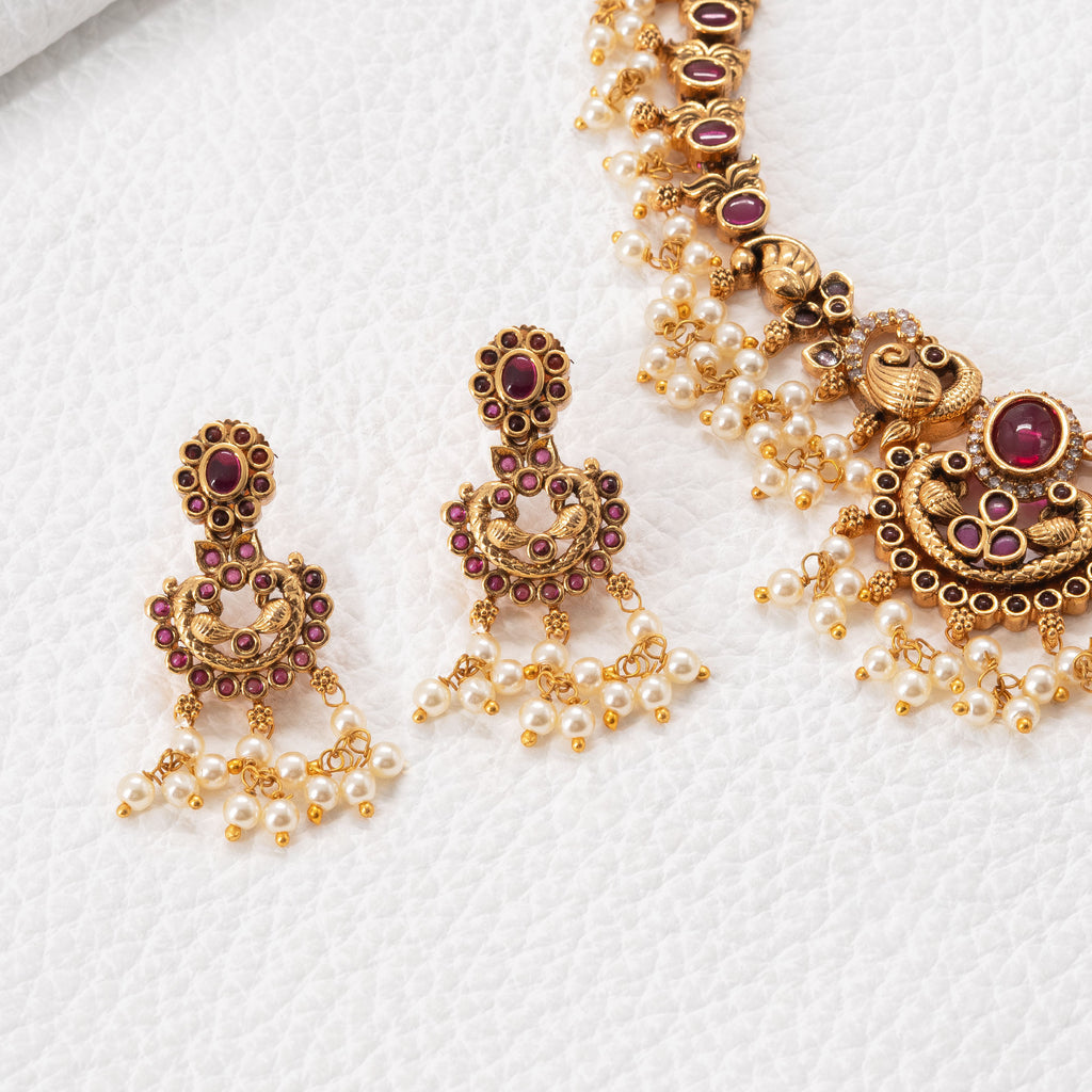 Traditional Parrot Necklace Set