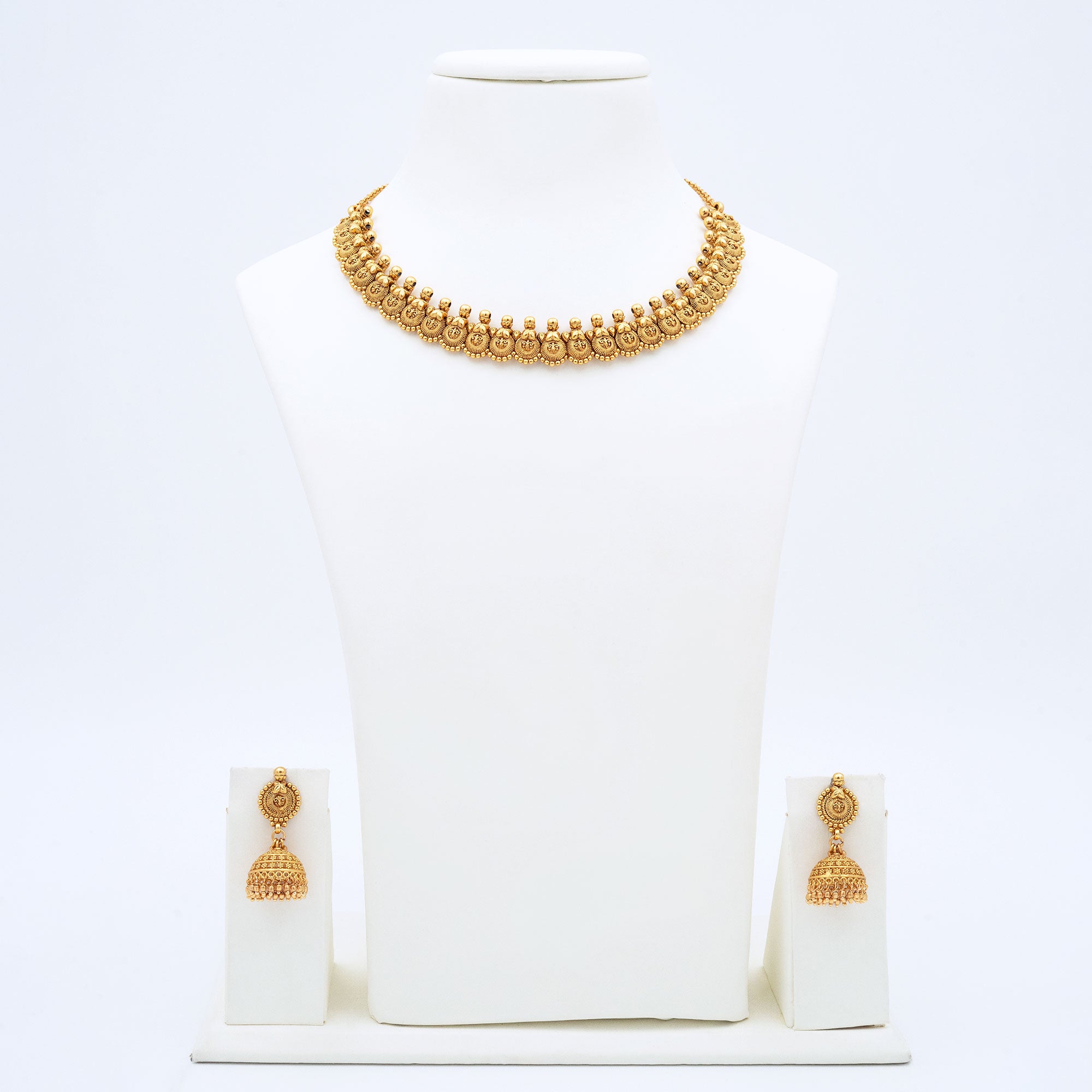 Traditional Tiny Coin Necklace Set