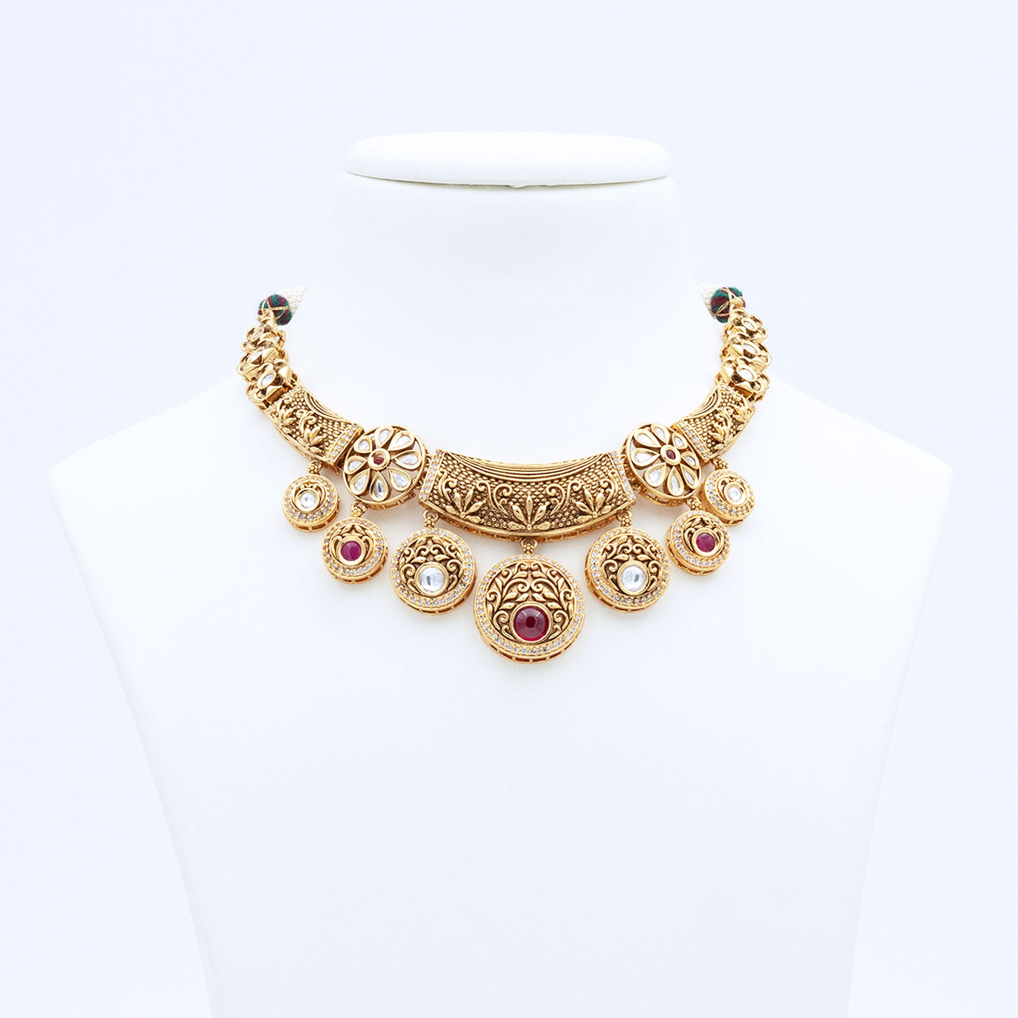 Trendy Box Necklace Set