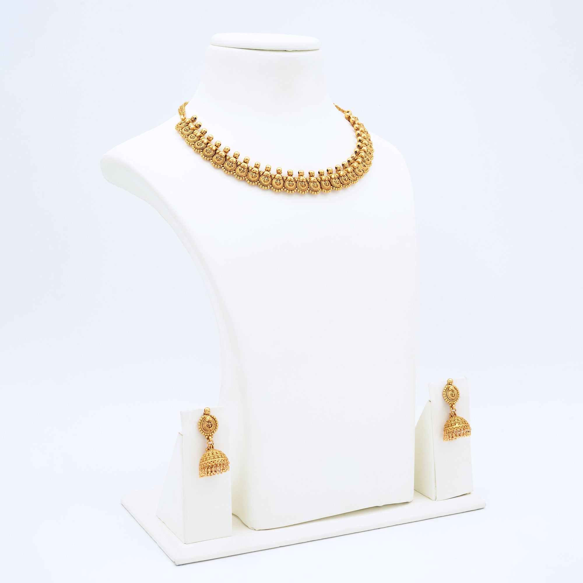 Traditional Tiny Coin Necklace Set