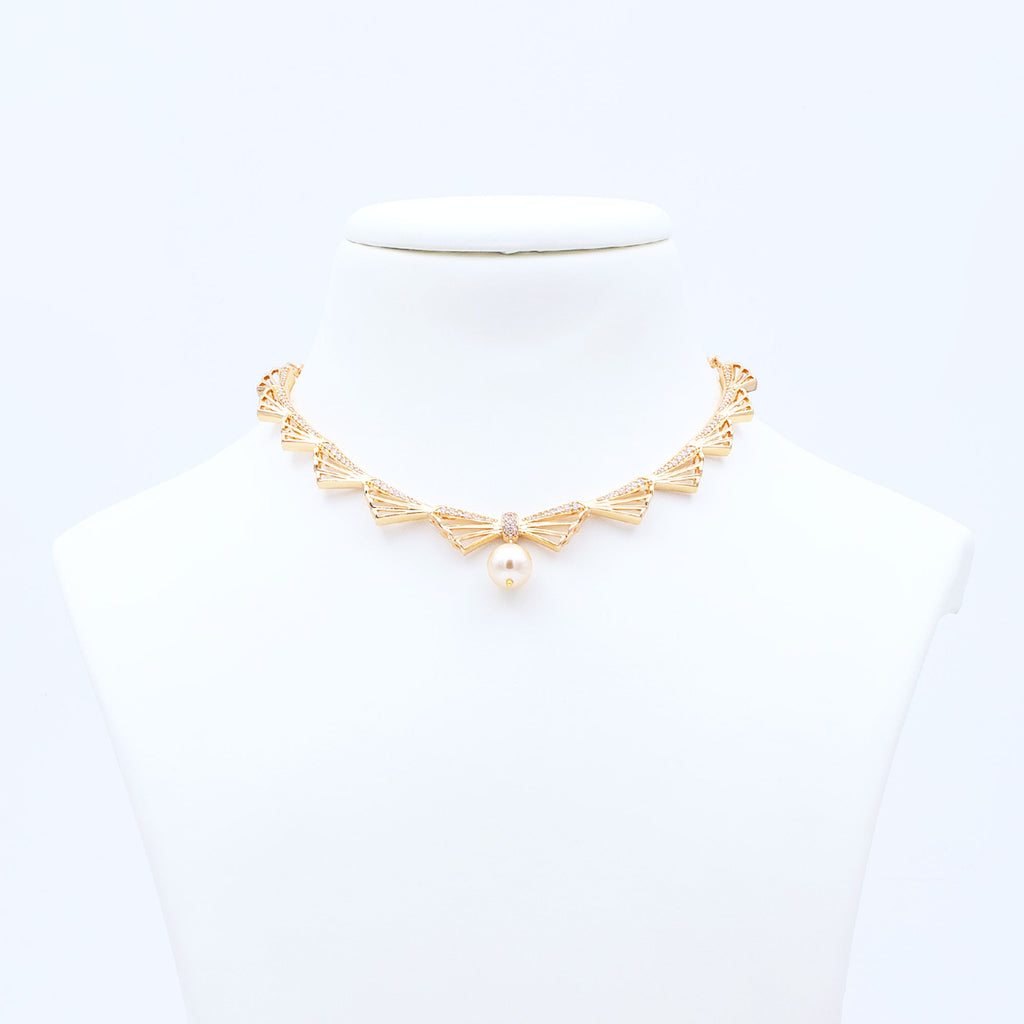 Modern Butterfly Necklace Set