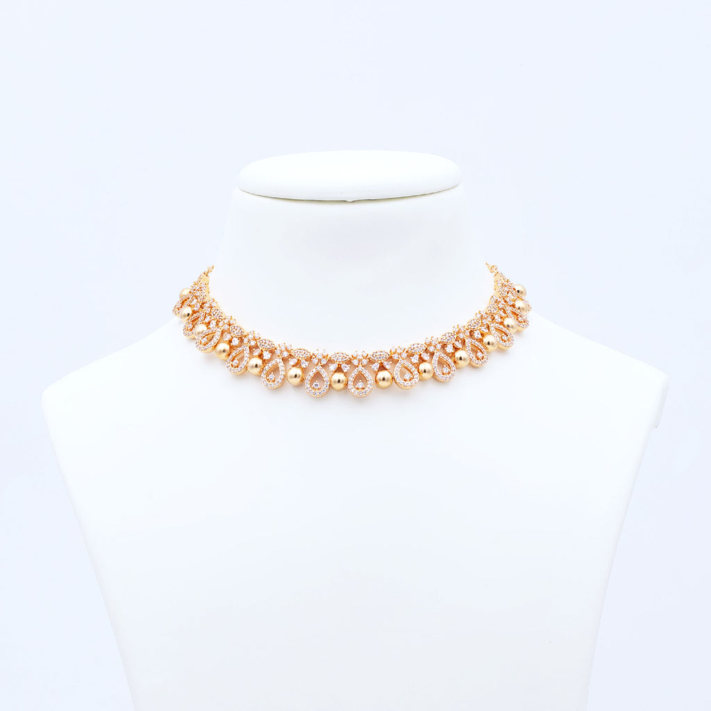 Modern Multi Drop Necklace Set