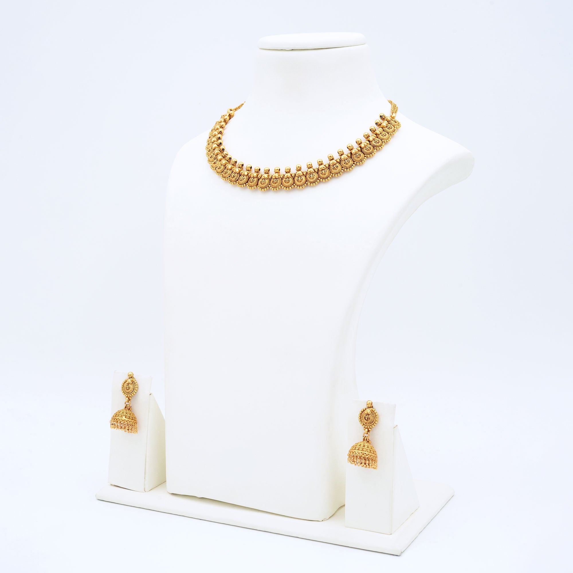 Traditional Tiny Coin Necklace Set