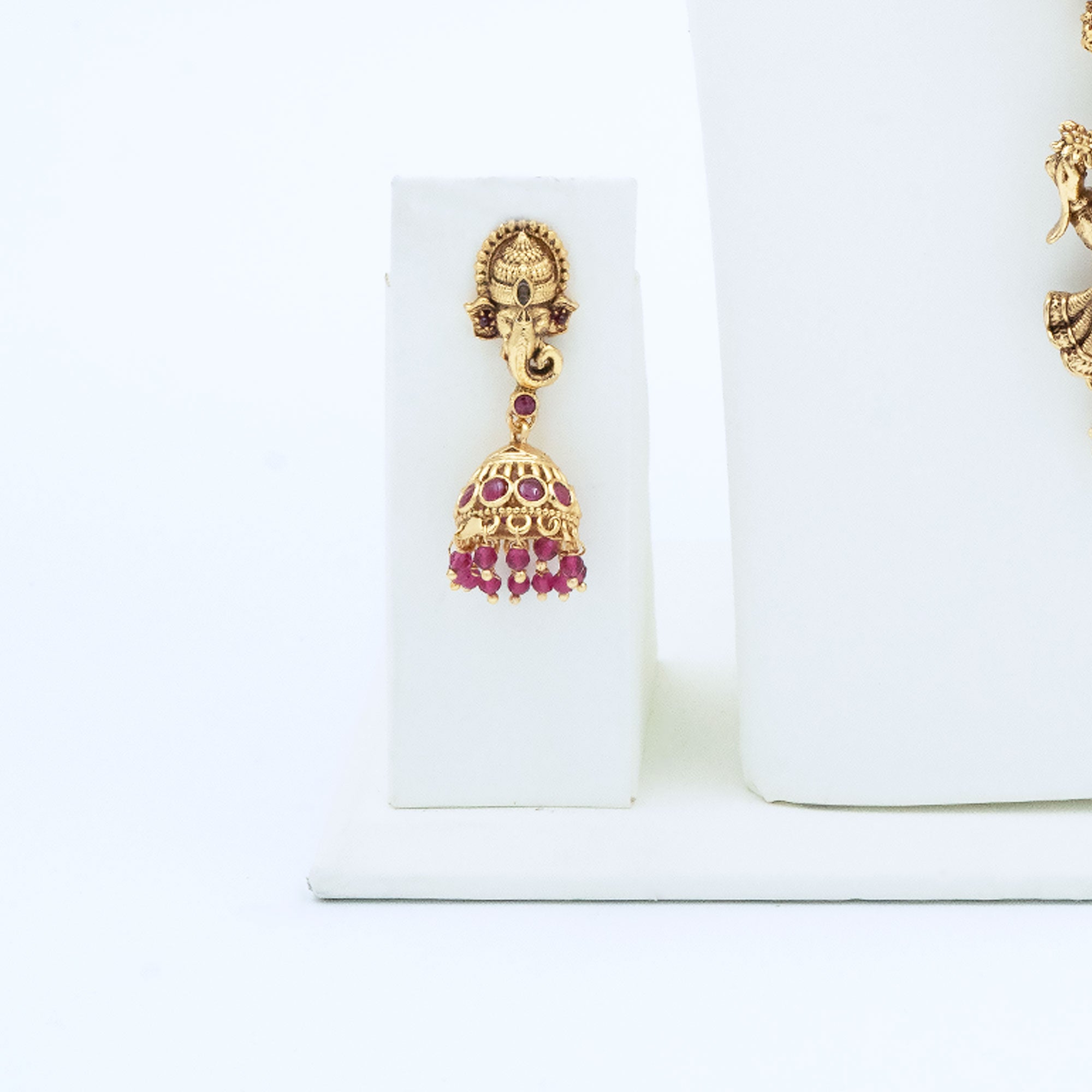 Trendy Ganesha Pendant Necklace Set