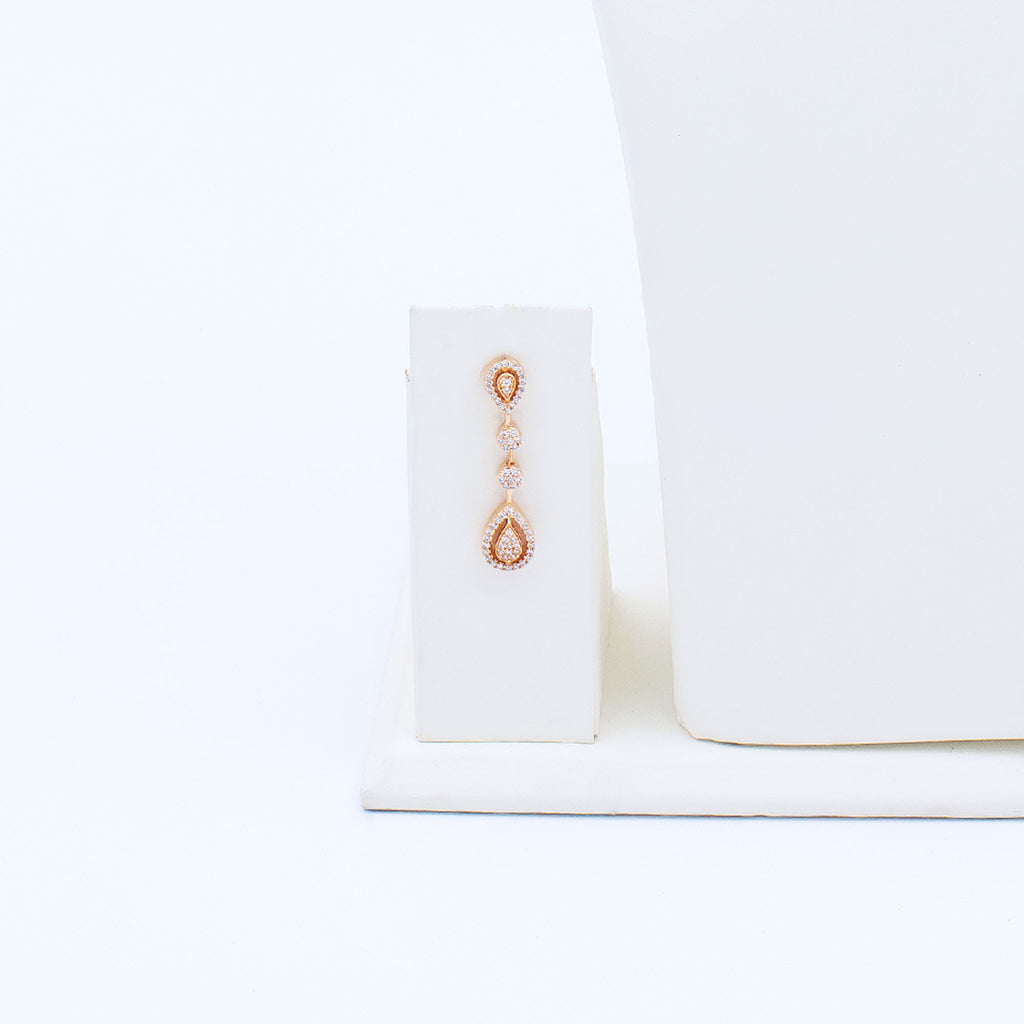 Modern Layered Drop Necklace Set