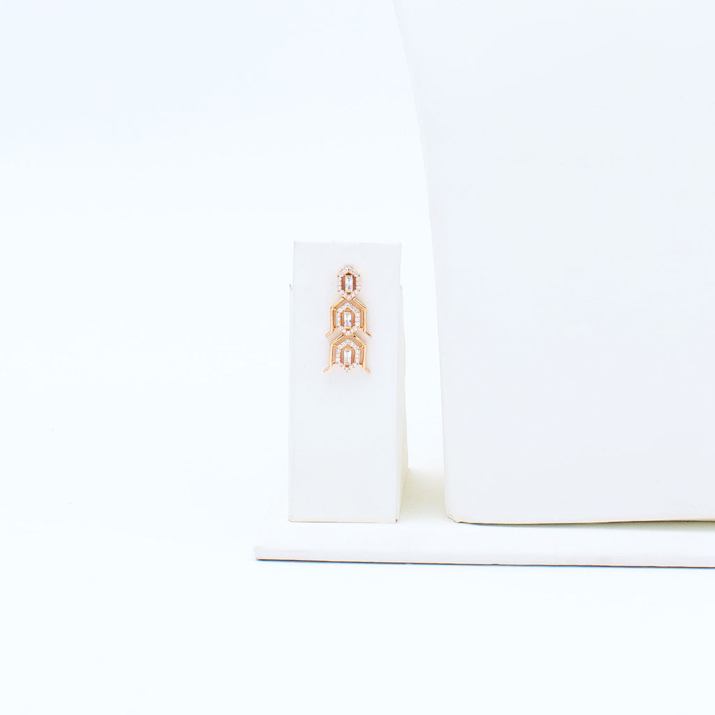 Modern Spider Link Necklace Set