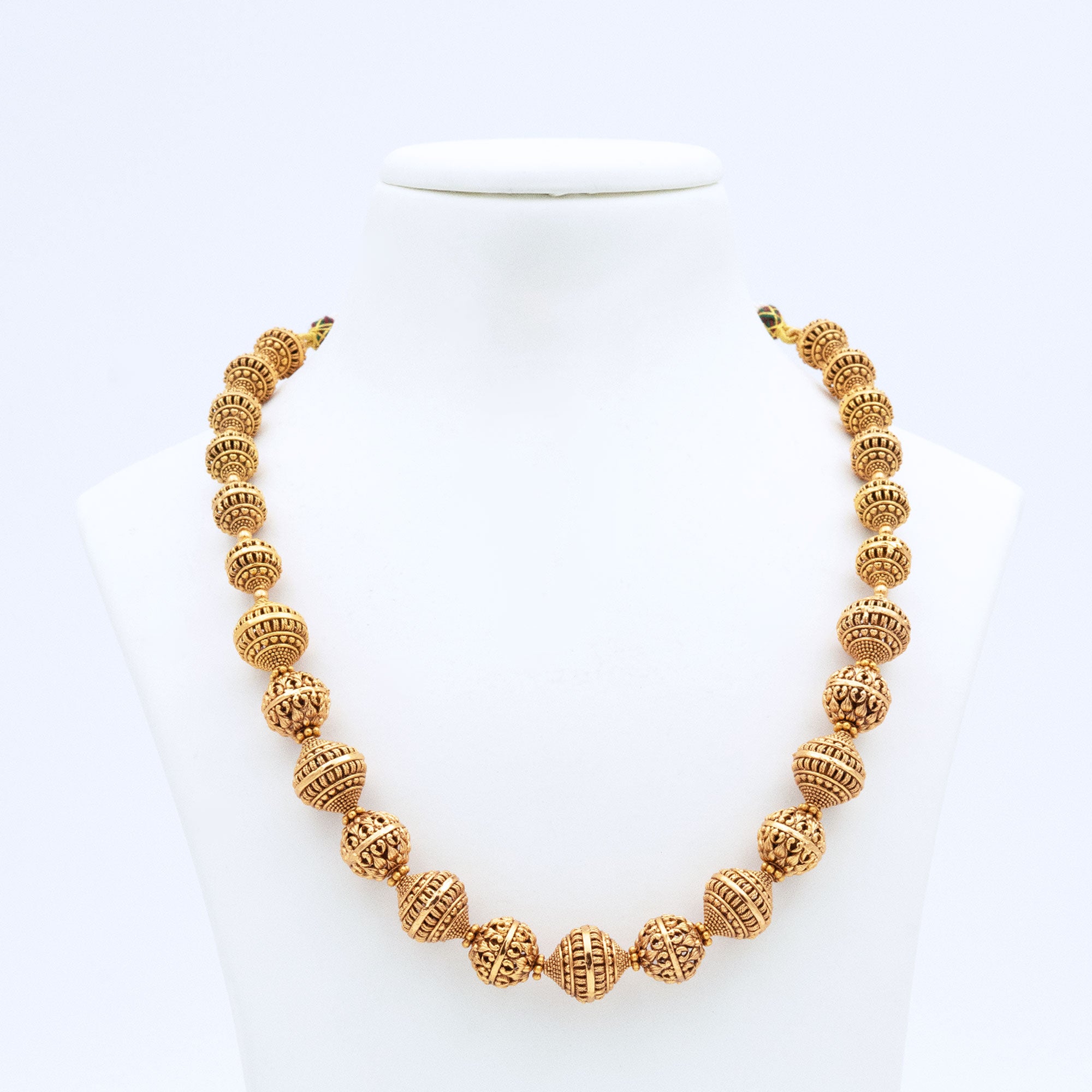 Trendy Big Rudraksha Necklace Set