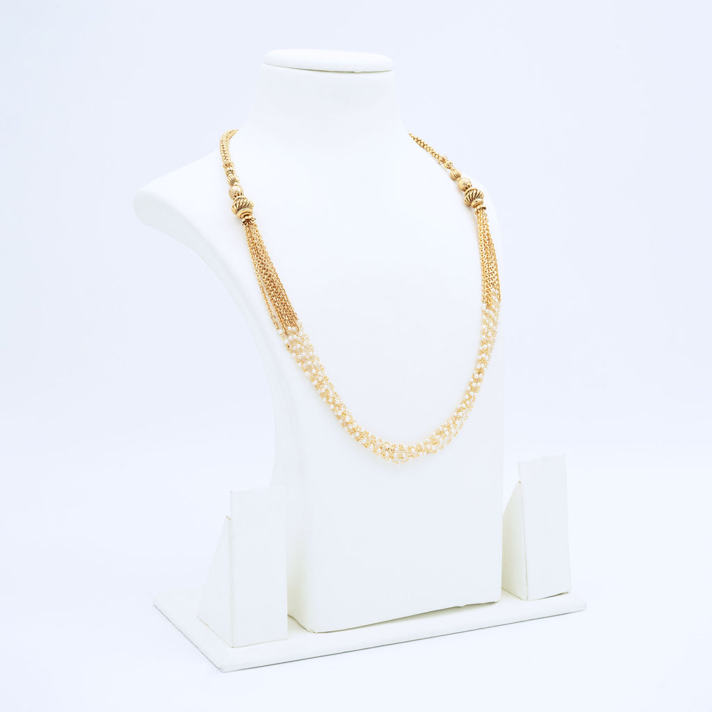 Trendy Layered Pearl Necklace