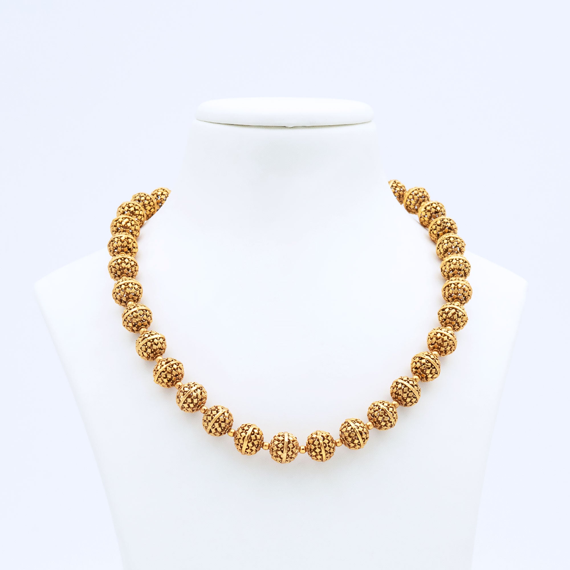 Trendy Rudraksha Necklace Set