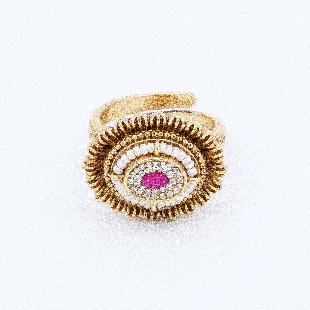 Trendy Sunflower Ring