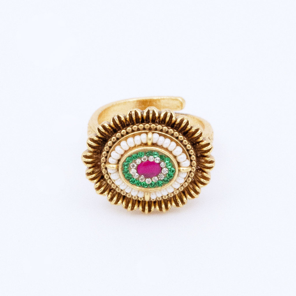 Trendy Sunflower Ring